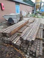 hardhouten balken , azobe, Doe-het-zelf en Verbouw, Hout en Planken, Ophalen, Gebruikt, Balk, Overige houtsoorten