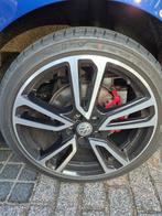 Velgen + Zomerbanden 5x100 18 inch - 215/40/18 rline polo, Auto-onderdelen, Banden en Velgen, Ophalen, 18 inch, Banden en Velgen