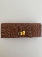 Clutch, Ophalen of Verzenden, Nieuw, Bruin, Avondtasje
