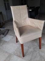Lederen stoelen, Huis en Inrichting, Stoelen, Ophalen, Gebruikt, Vijf, Zes of meer stoelen