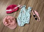 Zomets setje meisje maat 74 badpak/hoedje/pet/zonnebril, Kinderen en Baby's, Overige typen, Meisje, Ophalen of Verzenden, Zo goed als nieuw
