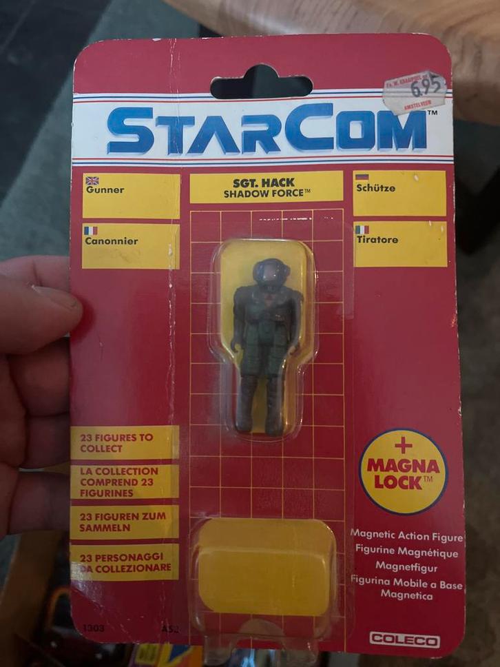 Starcom Sgt. Hack Shadow Force - Nieuw in Verpakking!, Kinderen en Baby's, Speelgoed | Actiefiguren, Nieuw, Ophalen of Verzenden