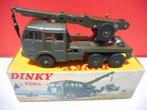 DINKY TOYS 826 BERLIET MILITAIRE KRAANWAGEN, Ophalen of Verzenden, Zo goed als nieuw, Bus of Vrachtwagen, Dinky Toys