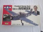 Lindberg TBM-1C Avenger President George Bush 1:48 ongebouwd, Hobby en Vrije tijd, Modelbouw | Vliegtuigen en Helikopters, Overige merken