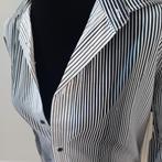blouse,maat 38/40,zwart,wit,klassiek,elegant,streep,top, Verzenden, Nieuw, Maat 38/40 (M), Wit