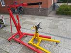Te huur:  Motortakel / Werkplaatskraan 2 ton, Ophalen, Gebruikt