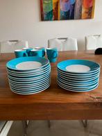Hema Servies Premier Blauw, Huis en Inrichting, Keuken | Servies, Ophalen, Gebruikt, Effen, Aardewerk