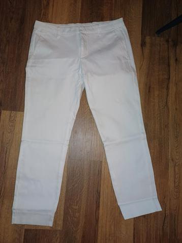 Witte dames broek van esqualo zgan Mt 40 l merkkleding wit beschikbaar voor biedingen