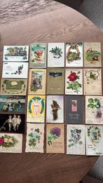 22 kaarten met afbeelding klaver 4.enkele met gebruiksporen, Verzamelen, Ansichtkaarten | Themakaarten, Ophalen of Verzenden, Overige thema's