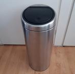 Brabantia Touch Bin 30L Prullenbak, Huis en Inrichting, 20 tot 30 liter, Ophalen, Rvs