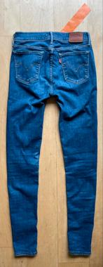 Levi’s 710 Super Skinny jeans spijkerbroek W27 L32, Levi’s, Ophalen of Verzenden, Blauw, W27 (confectie 34) of kleiner