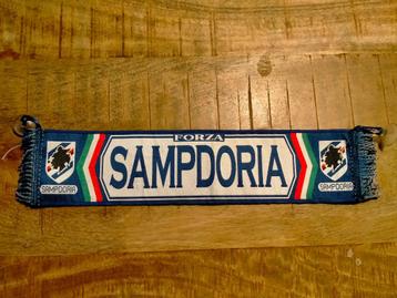 Sampdoria Italië voetbal vaantje land vintage met zuignap beschikbaar voor biedingen
