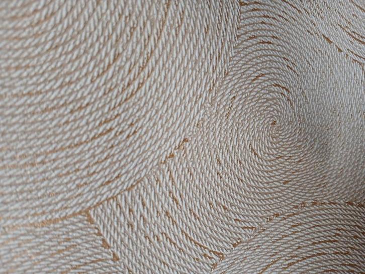AS Creation behang cirkelmotief 79093-4, Huis en Inrichting, Stoffering | Behang, Beige, minder dan 10 m², Ophalen of Verzenden