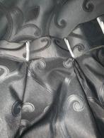 Barok gordijnen 240x240 grijs - 2 stuks, Ophalen of Verzenden, Zo goed als nieuw, Grijs, 200 cm of meer