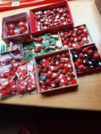 Grote partij houten hartjes/lieveheersbeestjes, Verzenden, Nieuw, Materiaal