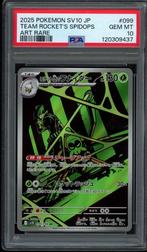 Team Rocket's Spidops [AR] PSA 10 - Glory of Team Rocket, Ophalen of Verzenden, Zo goed als nieuw, Losse kaart