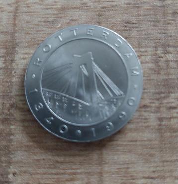 Herdenkingsmunt Rotterdam-Porter 1340-1990. beschikbaar voor biedingen