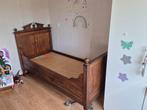 Antiek Houten Bed - Prachtig Detail!, Ophalen of Verzenden