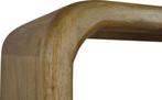 BOEKENKAST RECHT tropisch massief hardhout 86cm br. voorraad, Nieuw, Vakkenkasten RECHT tropisch hardhout 86cm breed voorraad