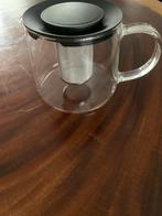 Glazen Theepot met Filter - Nieuw, Ophalen of Verzenden, Nieuw
