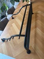 Mat Zwarte Wandkapstok, Wandkapstok, Gebruikt, Ophalen of Verzenden, Minder dan 100 cm