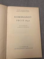 Rembrandt Fecit 1642 - Dr. W. Gs Hellinga, Ophalen of Verzenden