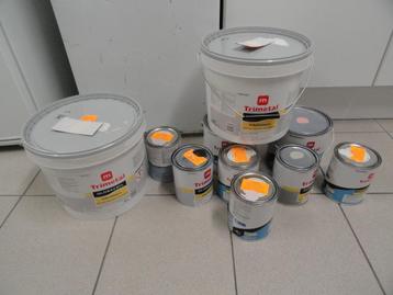 TRIMETAL LATEX MUURVERF DIVERSE KLEUREN BEIGE GRIJS WIT  beschikbaar voor biedingen