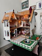 Poppenhuis Greenleaf Pierce met verlichting en inrichting, Verzamelen, Poppenhuizen en Toebehoren, Ophalen, Gebruikt, Poppenhuis