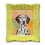 Nieuw, Colmore, schilderij 'Dalmatiër' barok lijst, 60x70 cm, Colmore, Floralaan 25, 5928RD. Venlo, Ophalen of Verzenden, Zo goed als nieuw