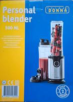 prima donna personal blender zwart-chroom 500 ml, Ophalen of Verzenden, Nieuw, Blender