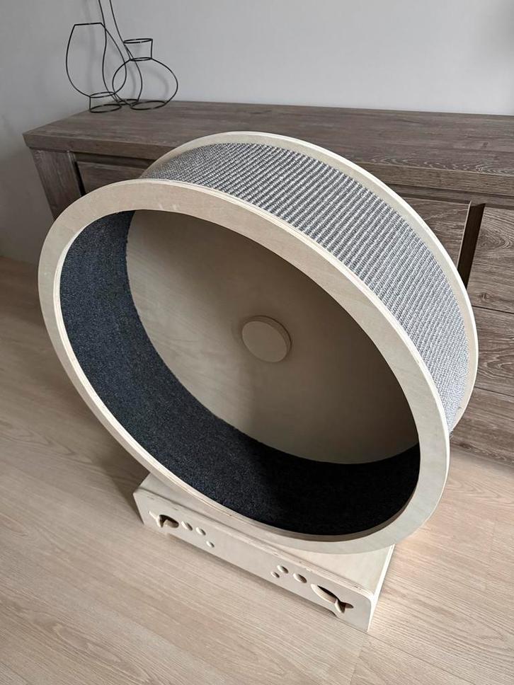 Katten loopwiel XL, Dieren en Toebehoren, Katten-accessoires, Zo goed als nieuw, Ophalen