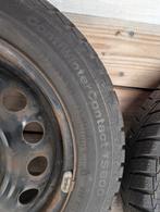 Winterbanden op stalen velgen – 155/65 R14 – Toyota Aygo – €, Ophalen of Verzenden