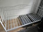 Wit spijlenbed 90x200, Huis en Inrichting, Ophalen, 90 cm, Eenpersoons, Wit