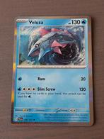 Paldea evolved 056/193 veluza holo, Ophalen of Verzenden, Zo goed als nieuw, Losse kaart, Foil