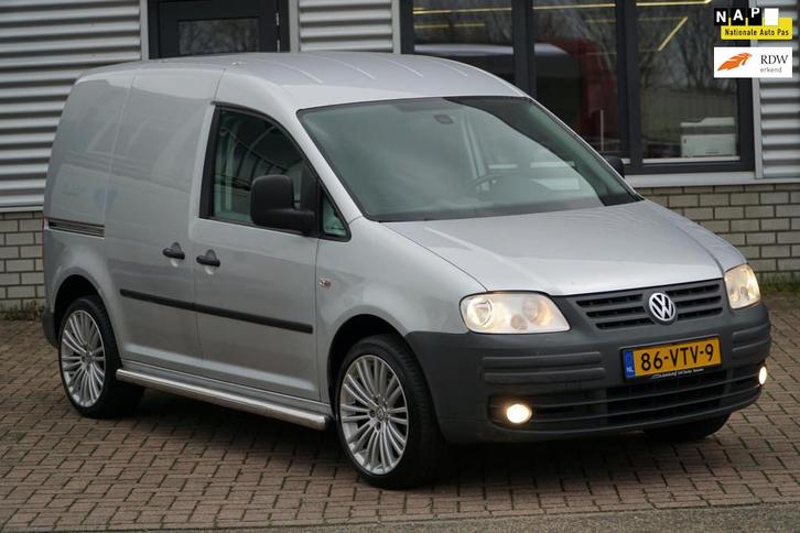 Volkswagen Caddy 1.9 TDI GTI KUIPSTOELEN 18 INCH, Auto's, Bestelauto's, Bedrijf, Te koop, ABS, Airconditioning, Boordcomputer