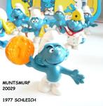 muntsmurf nr 20029, 1977, VINTAGE SCHLEICH VINTAGE, Verzenden, Zo goed als nieuw, Overige Smurfen, Poppetje, Figuurtje of Knuffel