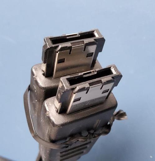 eSATA kabel 2 meter external SATA NIEUW BANDRIDGE, Computers en Software, Harde schijven, Nieuw, Desktop, USB, Ophalen of Verzenden