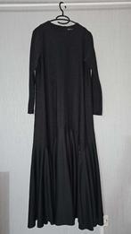 Elegante zwarte avondjurk Abiye, Zwart, Maat 42/44 (L), Ophalen of Verzenden, Onder de knie