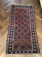 Antiek Kleed 163 x 85 cm - Sfeervol Dessin & Kleurrijk Desig, Ophalen of Verzenden