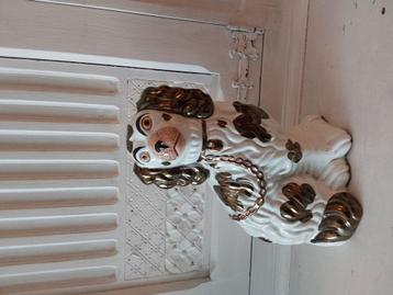 porcelainebeeld " staffortshire hond spaniel" beschikbaar voor biedingen