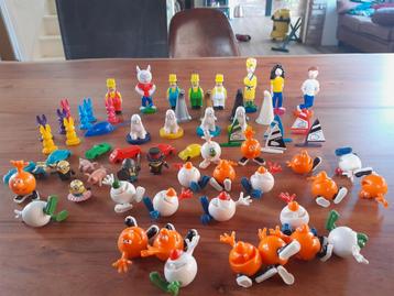 Poppetjes figuren dieren beeldjes knutselen in 1 koop 3,-  beschikbaar voor biedingen