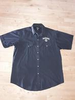 Zwarte Jack Daniels blouse mt XL, Kleding | Heren, Overhemden, Zwart, Ophalen of Verzenden, Zo goed als nieuw, Jack Daniels