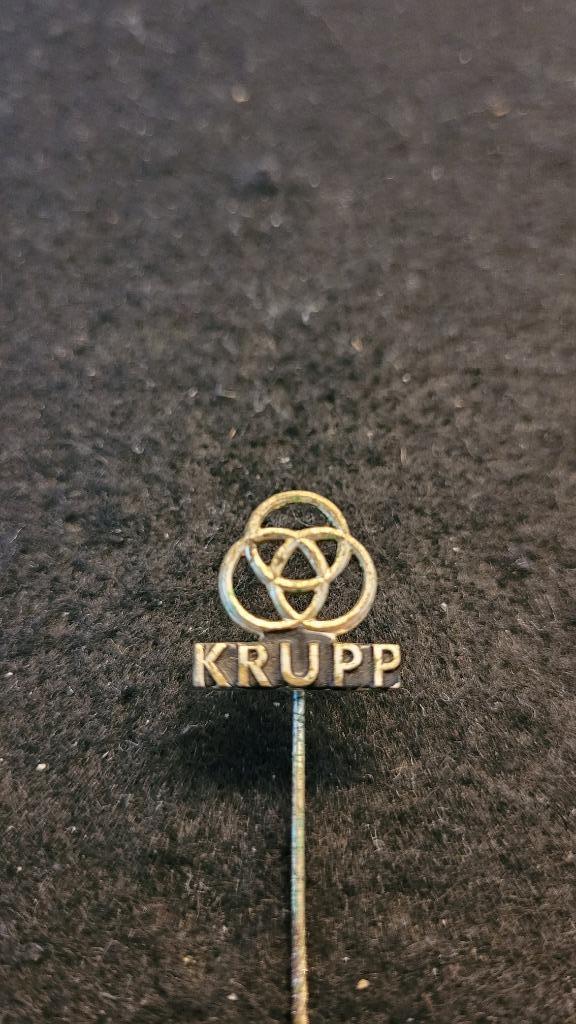 Krupp speldje, Verzamelen, Speldjes, Pins en Buttons, Gebruikt, Speldje of Pin, Merk, Verzenden