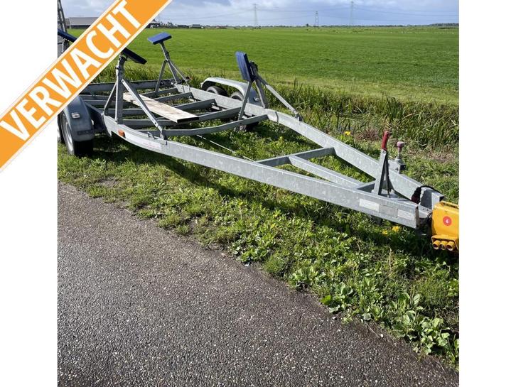 Kielboottrailer Harbeck, Watersport en Boten, Boottrailers, Gebruikt