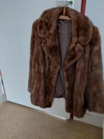 Twee bontjassen maat 40, Kleding | Dames, Jassen | Winter, Ophalen of Verzenden, Gedragen, Maat 38/40 (M), Bruin
