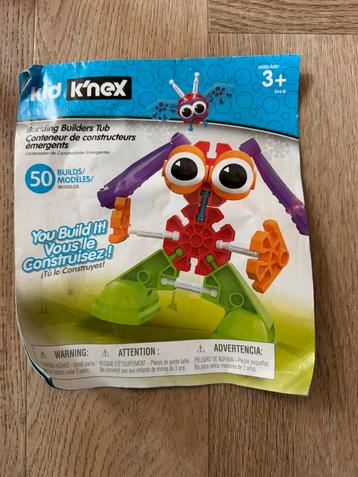 Kid K'nex Building Builders Tub - 50 Modellen beschikbaar voor biedingen