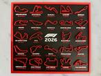 F1 2026 kalender met landen of datum's, Ophalen of Verzenden, Nieuw, Formule 1