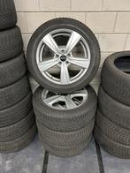 Kia 18 inch lichtmetalen velgen met Hankook winterbanden, Auto-onderdelen, Banden en Velgen, Ophalen, 18 inch, Gebruikt, Banden en Velgen