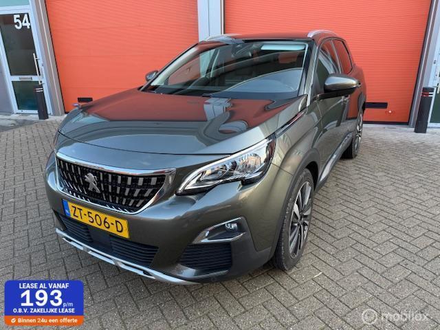 Peugeot 3008 1.2 PureTech Blue Lease Premium KM NAP-, Auto's, Peugeot, Bedrijf, Te koop, ABS, Achteruitrijcamera, Adaptive Cruise Control