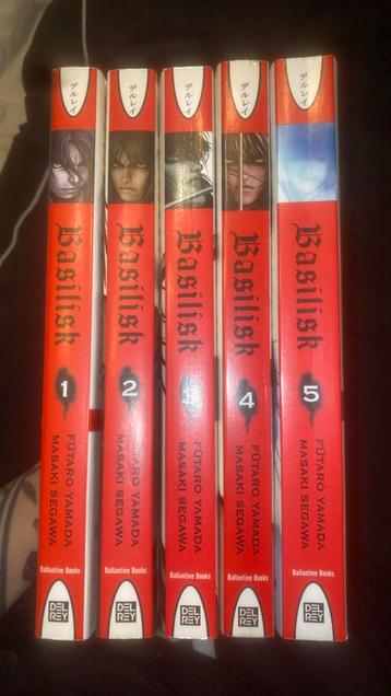 Manga Basilisk 1t/m5 beschikbaar voor biedingen